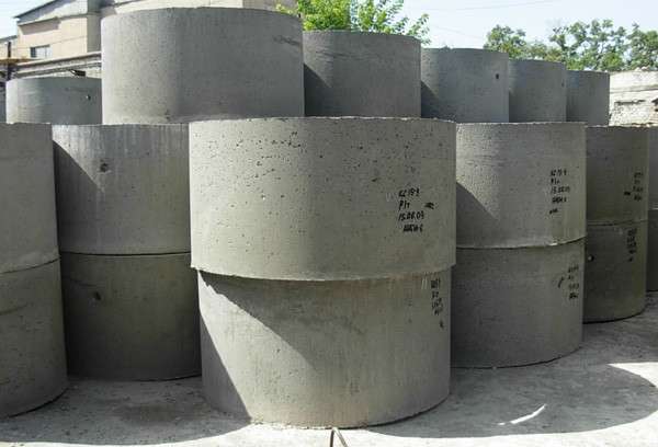 Бетонные колодцы из колец для канализационных систем с фото