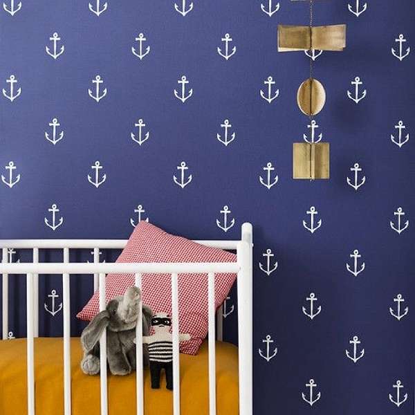 Детская комната в морском стиле - фото