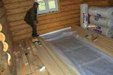 Гидроизоляция деревянного дома - фото