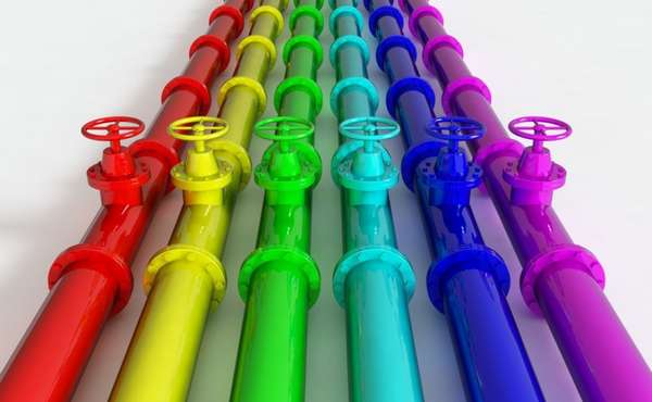 Как правильно рассчитать площадь окраски разных видов труб? - фото